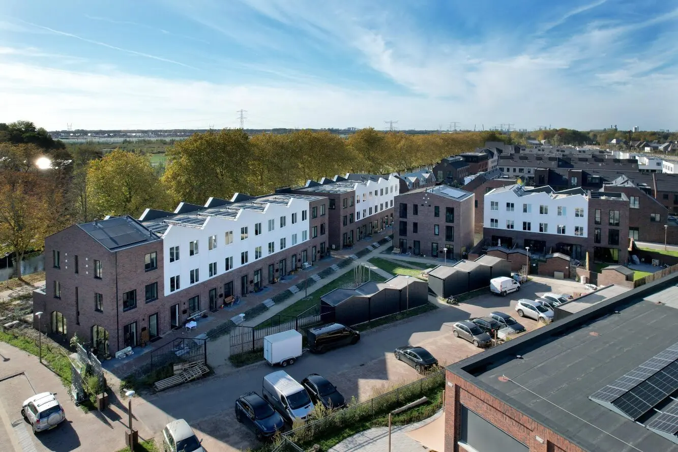 De kruitwachters luchtfoto