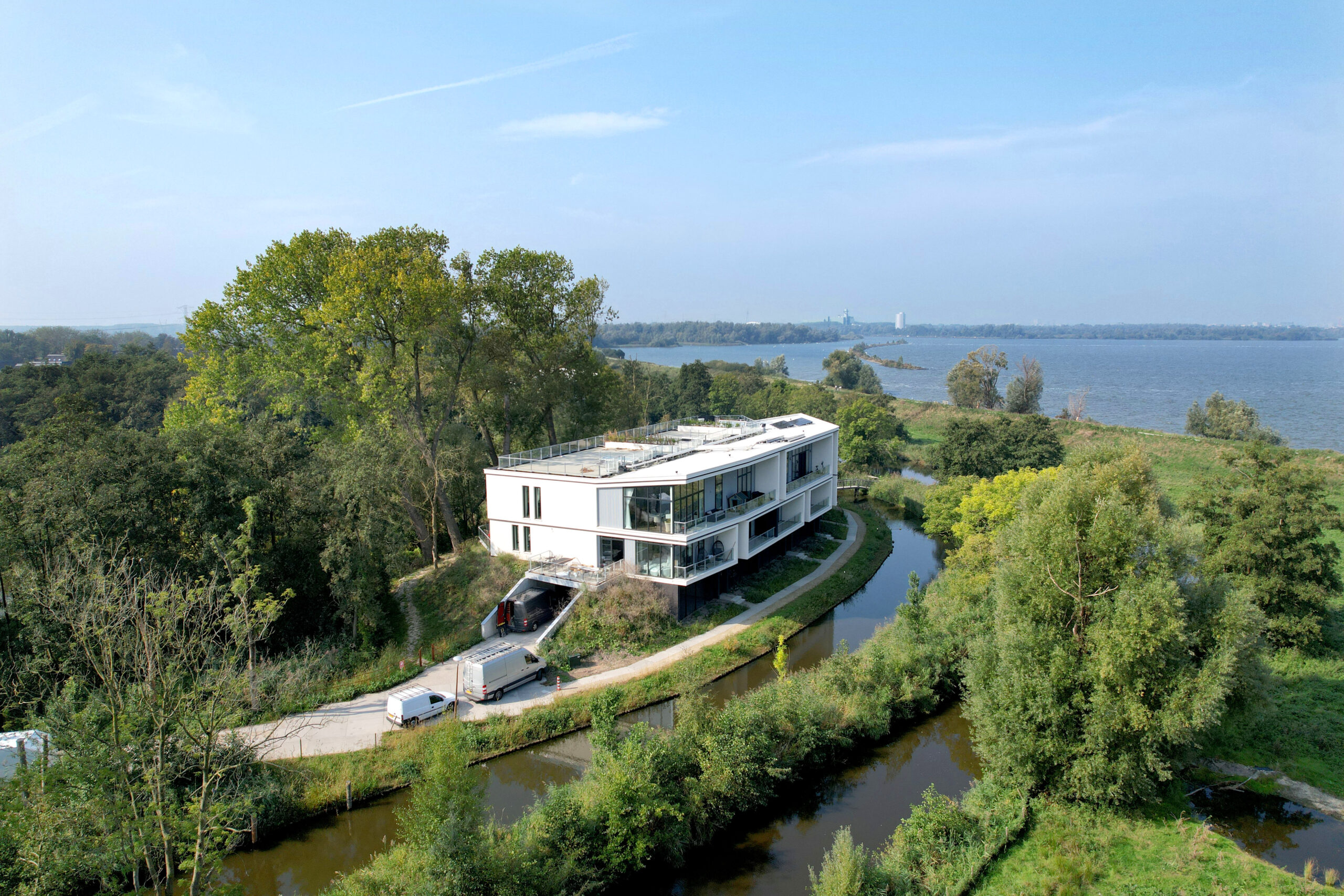 Nieuwbouw vastgoedbeheer Loods IV + V Muiden